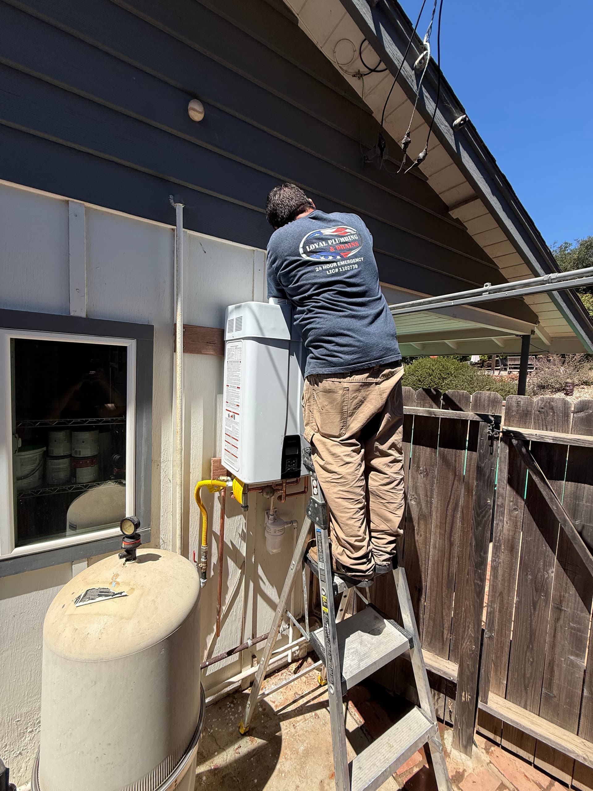 Tankless Water Heater Install in Ojai image