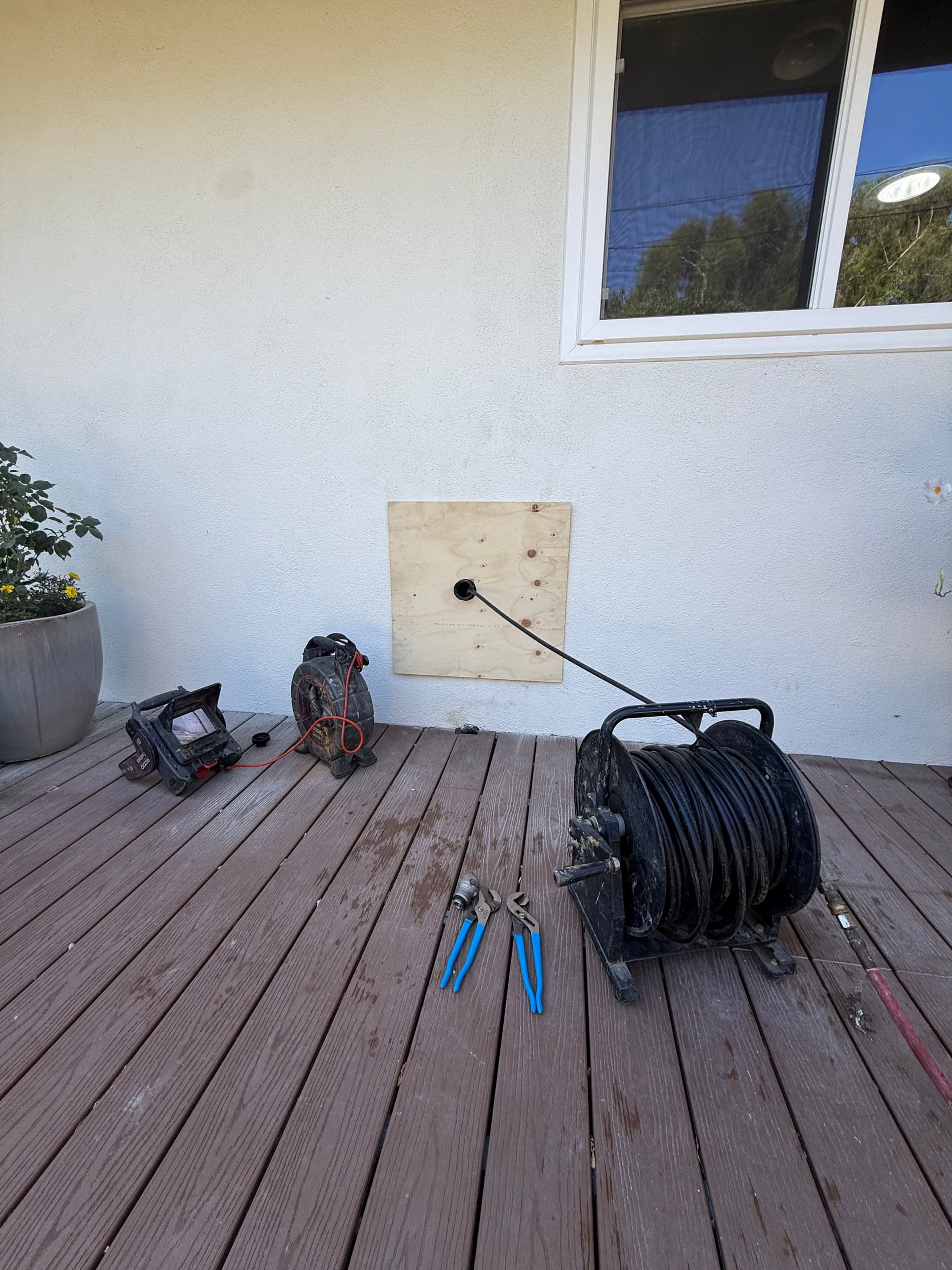 Kitchen Drain Cleanout Install and Hydro Jetting in Santa Barbara image